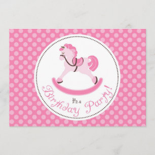 Meine kleine Pony-Einladungs-Foto-Karte 5 Einladung