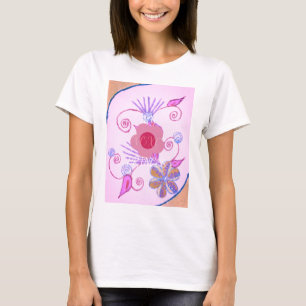 Meine kleine Prinzessin: Baby Pink Vector Inspirat T-Shirt