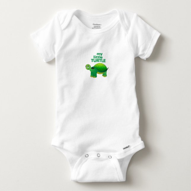 Meine kleine Schildkröte Baby T-shirt (Vorderseite)
