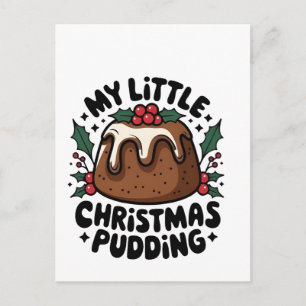 Meine kleine Weihnachtsschwangerschaft Feiertagspostkarte
