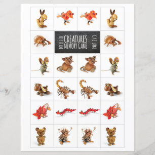 Meine kleinen Kreaturen Memory Game 2/3