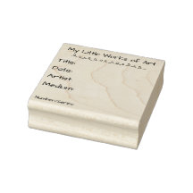 Meine kleinen Kunstwerke Stempel