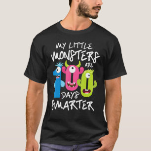 Meine kleinen Monster sind 100 Tage schlauer T-Shirt