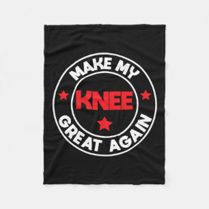Meine Knie Great Acht wieder lustige Verletzungen Fleecedecke