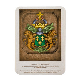 Meine kolorierte Version Dutch Van Westervelt Arms Magnet