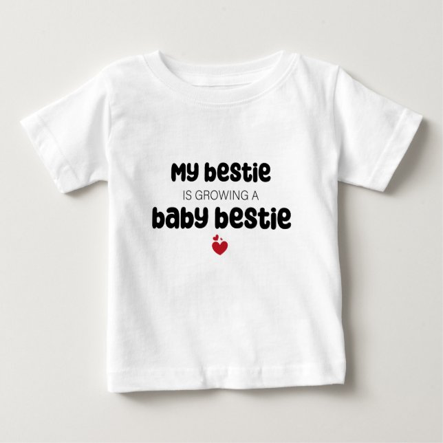 Meine Krawatte wächst an einer Baby-Krawatte Baby T-shirt (Vorderseite)