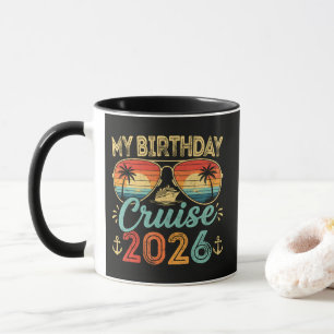 Meine Kreuzfahrt 2026 Party Kreuzfahrt Urlaub Tasse