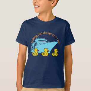 Meine Kreuzküken in eine Reihe bekommen T-Shirt