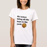 Meine Latkes T-Shirt<br><div class="desc">Säugling lange SleeveT-Shirt Schablone</div>