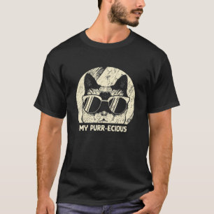 Meine leckere Cat Mama Paare Katze Vater Liebt Bir T-Shirt