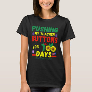 Meine Lehrer Buttons 100 Tage Spaß Schule 2023 T-Shirt