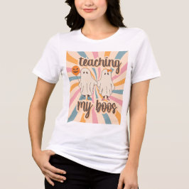 Meine Leibeigenschaft lehren Spooky Teacher Tri-Blend Shirt