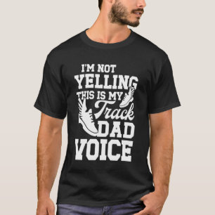 Meine Leichtathletik-Vater-Stimme Leichtathletik-V T-Shirt