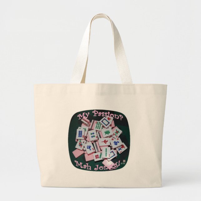 meine Leidenschaftsmilliamperestunde jongg Tasche (Vorne)