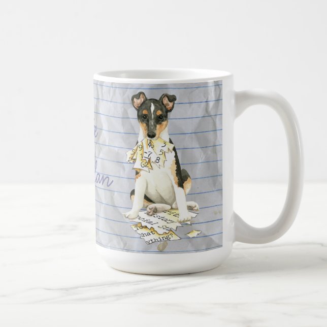 Meine leise Collie Ate meinen Lektionsplan Tasse (Rechts)