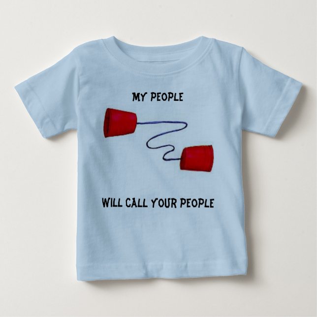 Meine Leute Baby T-shirt (Vorderseite)