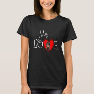 Meine Liebe Doberman Pinscher T-Shirt