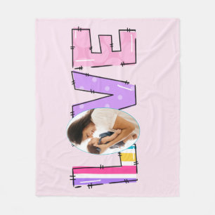 Meine Liebe   Erstellen Sie Ihr eigenes Foto Fleecedecke