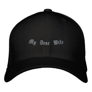 Meine liebe Frau Vorderseite - Mein Liebling Rücks Bestickte Baseballkappe