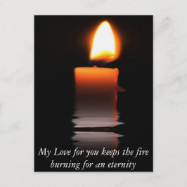 Meine Liebe für dich Postkarte