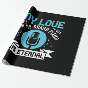 Meine Liebe für mein Großpiano ist ewig Geschenkpapier