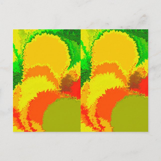 Meine Liebe für meine Katze Einladungspostkarte (Rückseite)