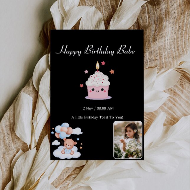 Meine Liebe, heute ist Ihr besonderer Tag Einladung (My love, today’s your special day invitation)