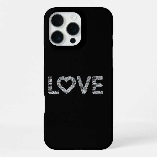 Meine Liebe iPhone Hülle (Rückseite)