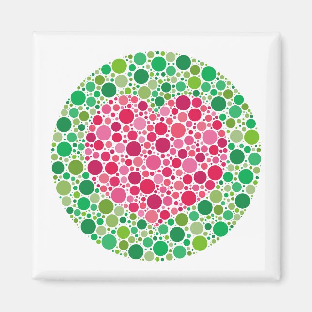 Meine Liebe ist Color Blind Magnet (Vorne)