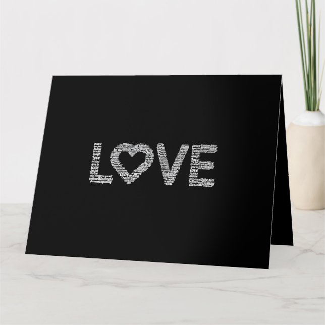 Meine Liebe Karte (Vorderseite)