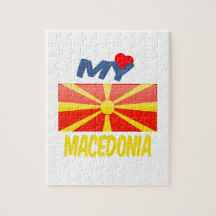 Meine Liebe Macedonia Puzzle
