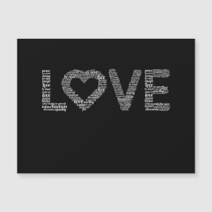Meine Liebe Magnetkarte