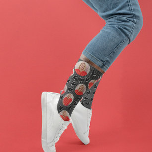 Meine Liebe, meine Socken: Personalisierter Valent Socken