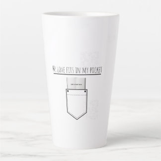 Meine Liebe passt in meine Tasche  Milchtasse