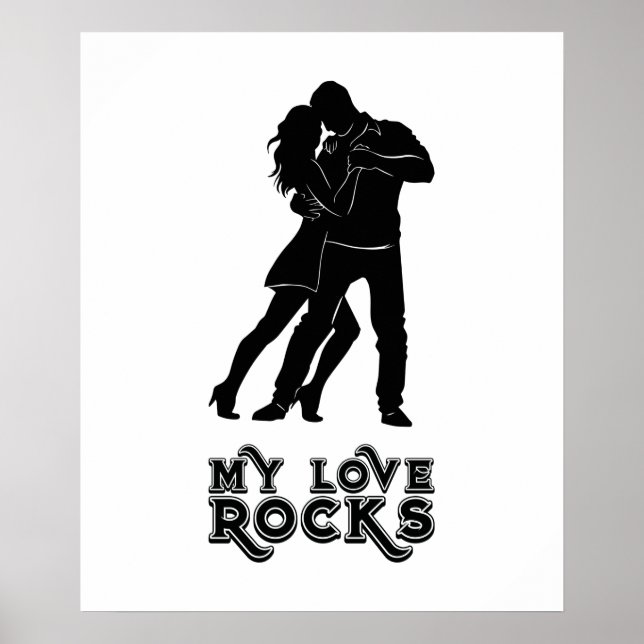 Meine Liebe Rocks - Dancing Couple Poster (Vorne)