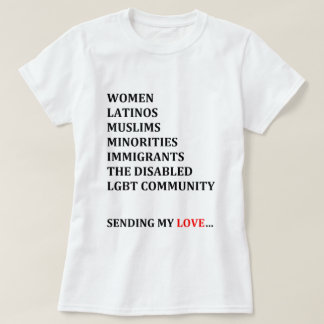 Meine Liebe senden… (das Shirt der Frauen)