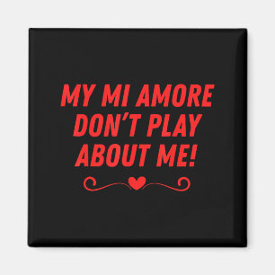 Meine Liebe spielt nicht um lustige Männer Frauen Magnet