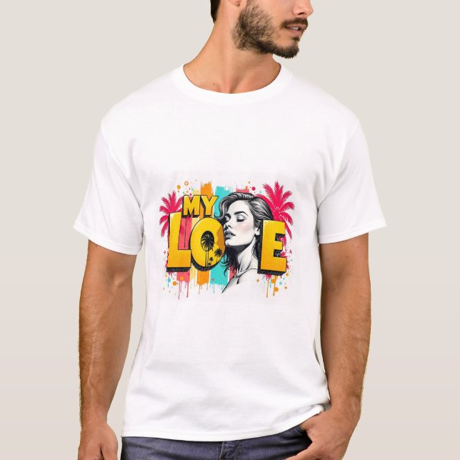Meine Liebe  T-Shirt (Vorderseite)