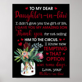 Meine liebe Tochter im Jura Poster