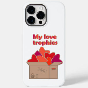 Meine Liebe-Trophäen in Schachtel voller Valentinh Case-Mate iPhone 14 Pro Max Hülle