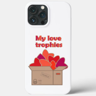 Meine Liebe-Trophäen in Schachtel voller Valentinh Case-Mate iPhone Hülle