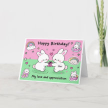 Meine Liebe und Dankbarkeit an Sie zu Ihrem Geburt