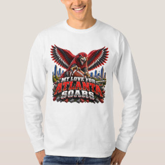 Meine Liebe zu Atlanta Soars Football Fan T-Shirt