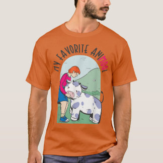 Meine Lieblings-Animool-Kuh-Landwirtschaft Ranche T-Shirt
