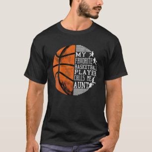 Meine Lieblings-Basketball-Spielerin nennt mir Tan T-Shirt