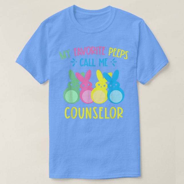 Meine Lieblings-Bunnies nennen mich Counselor Scho T-Shirt (Design vorne)