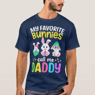 Meine Lieblings-Bunnies nennen mich Daddy Bunny Va T-Shirt