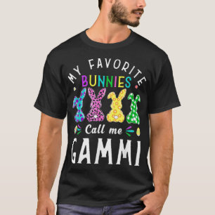 Meine Lieblings-Bunnies nennen mich Gammi Bunny Eg T-Shirt