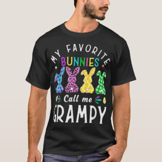 Meine Lieblings-Bunnies nennen mich Grampy Bunny E T-Shirt