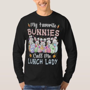 Meine Lieblings-Bunnies nennen mich Mittag Lady Ni T-Shirt